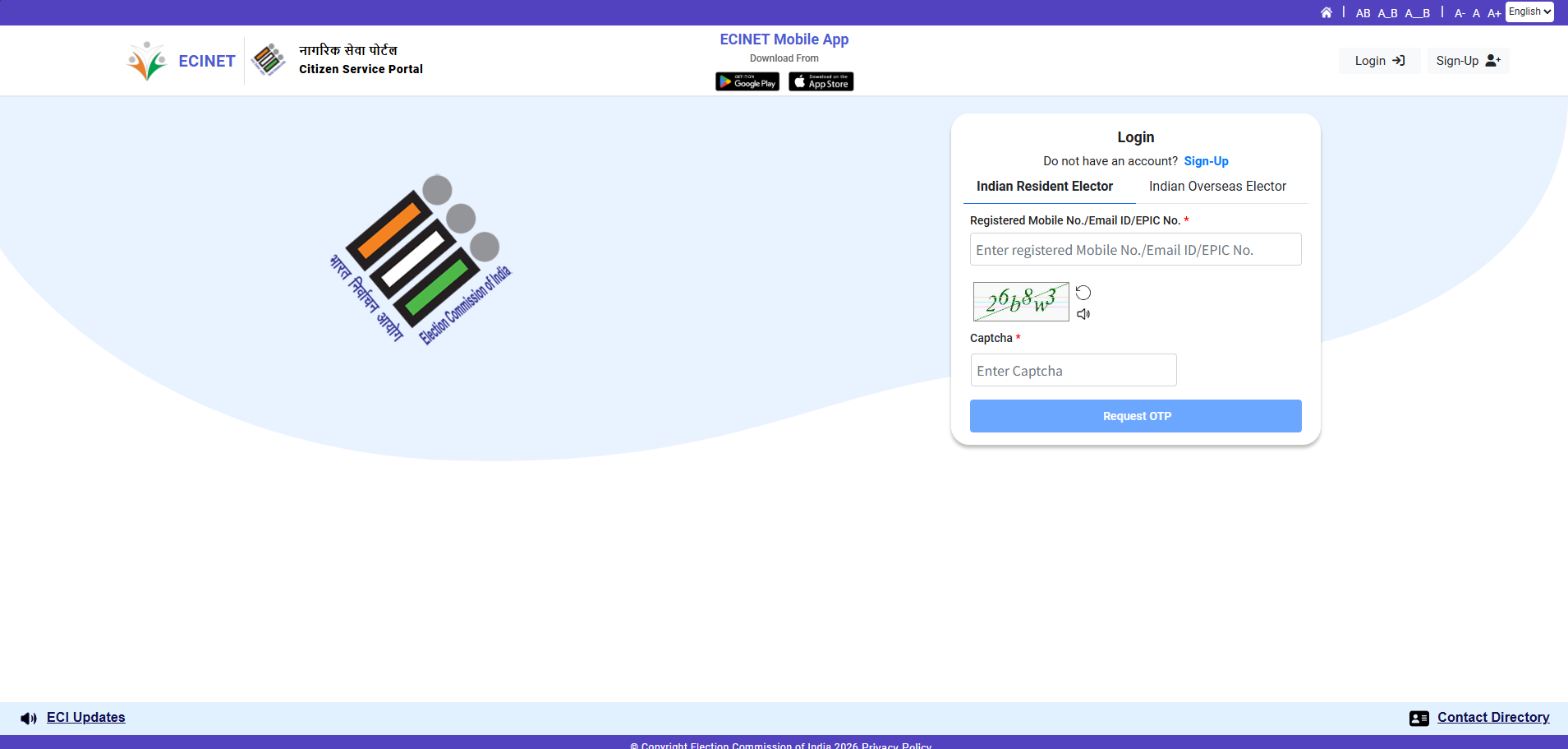 VOTER ID LOGIN preview